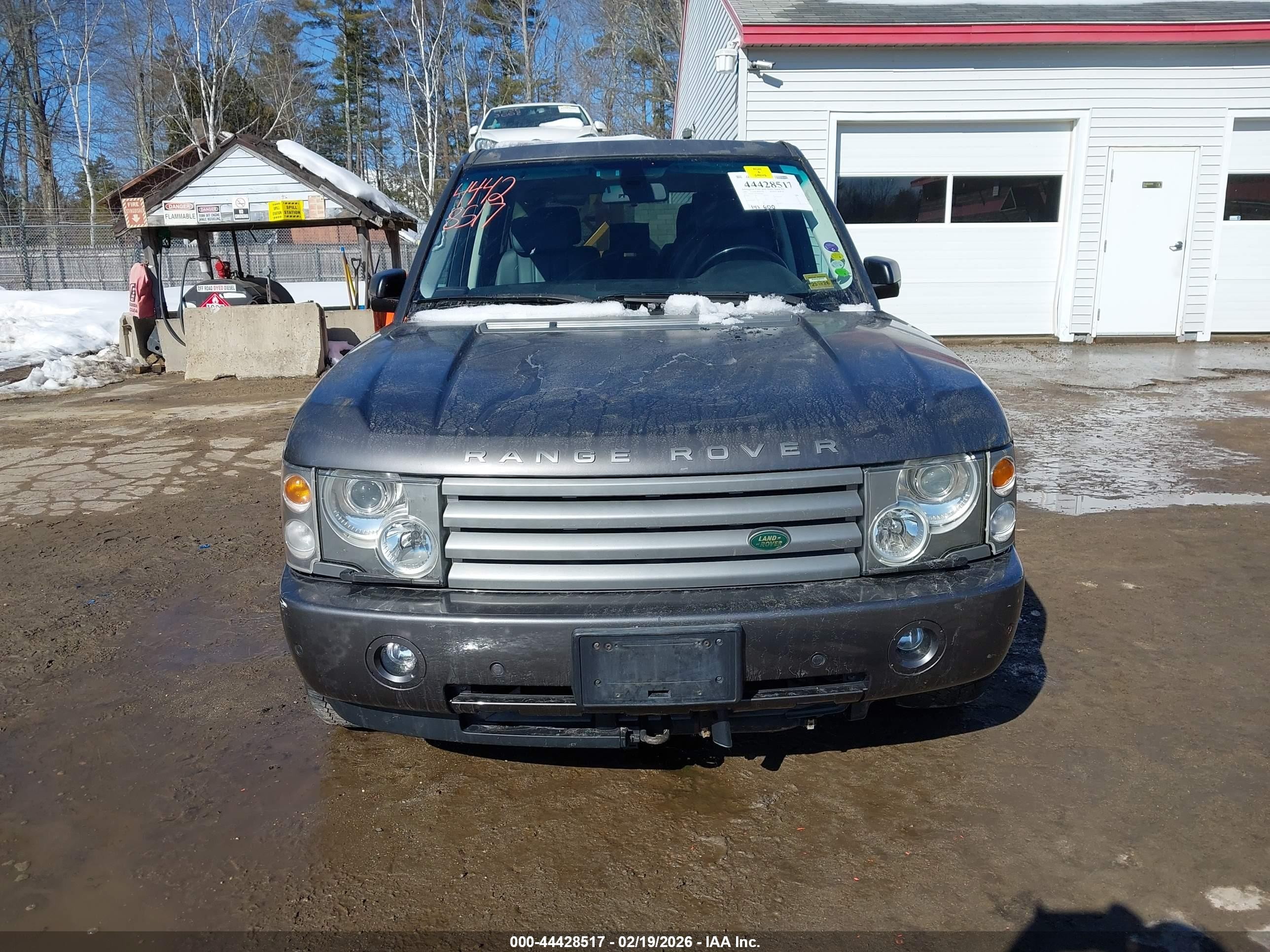 2005 Land Rover Range Rover Hse Gray vin: SALMF114X5A196949