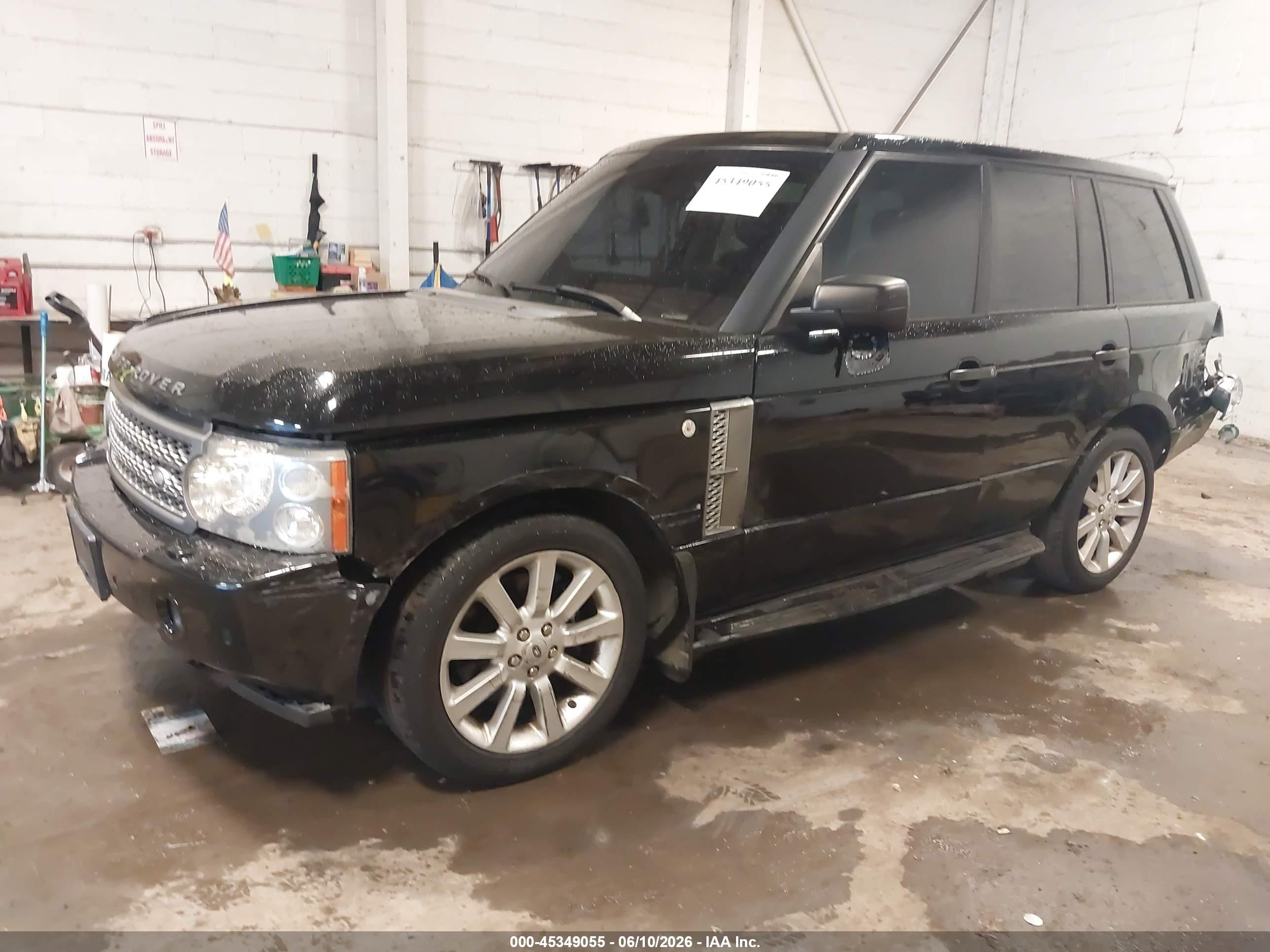 2006 Land Rover Range Rover Supercharged Black vin: SALMF13406A224420
