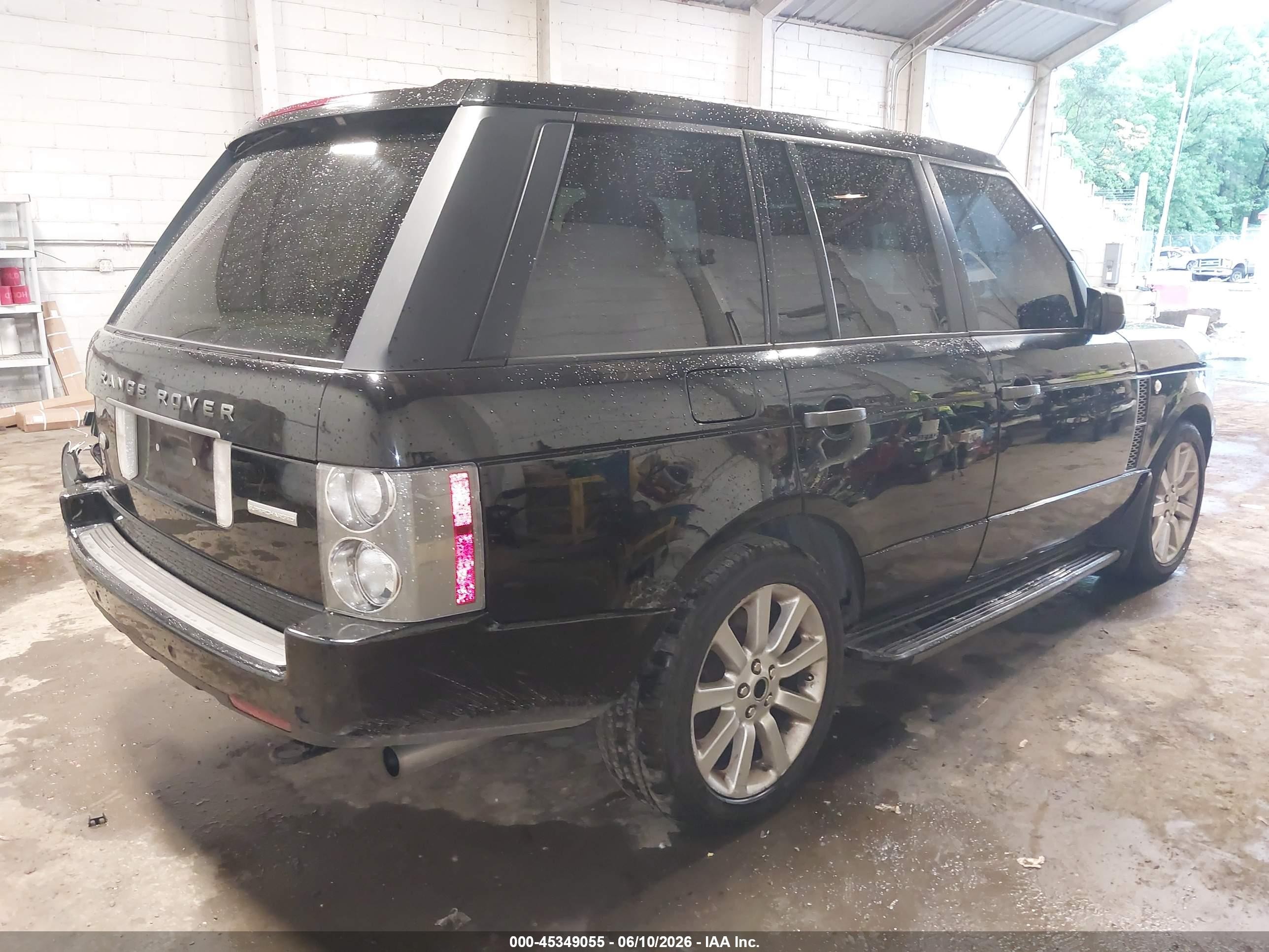 2006 Land Rover Range Rover Supercharged Black vin: SALMF13406A224420