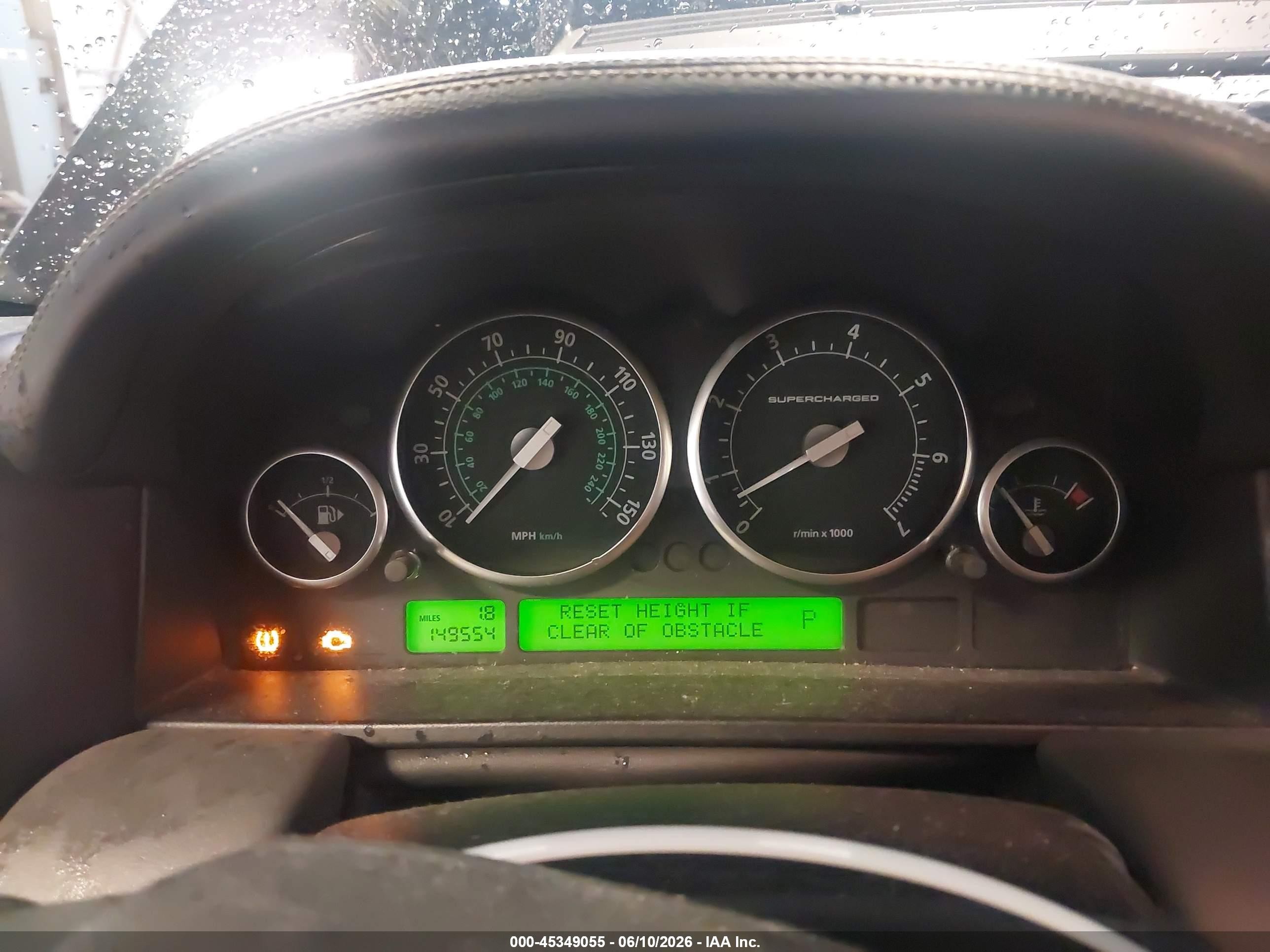2006 Land Rover Range Rover Supercharged Black vin: SALMF13406A224420
