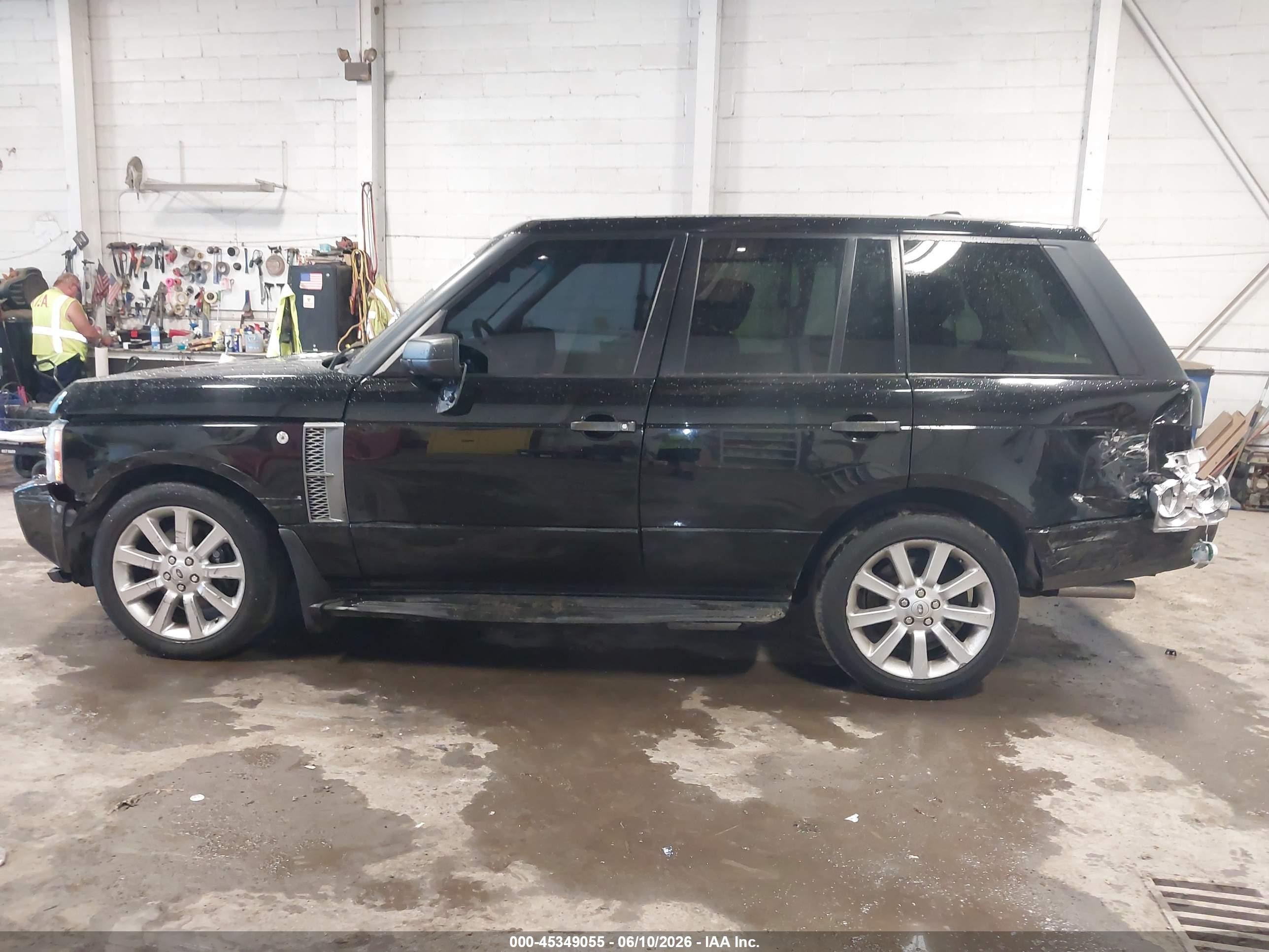 2006 Land Rover Range Rover Supercharged Black vin: SALMF13406A224420