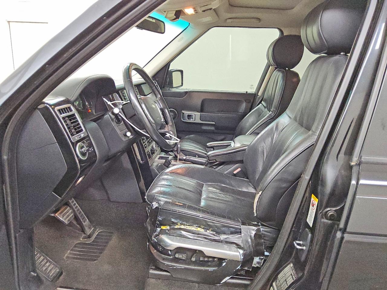 2006 Land Rover Range Rover Supercharged Black vin: SALMF13406A238611