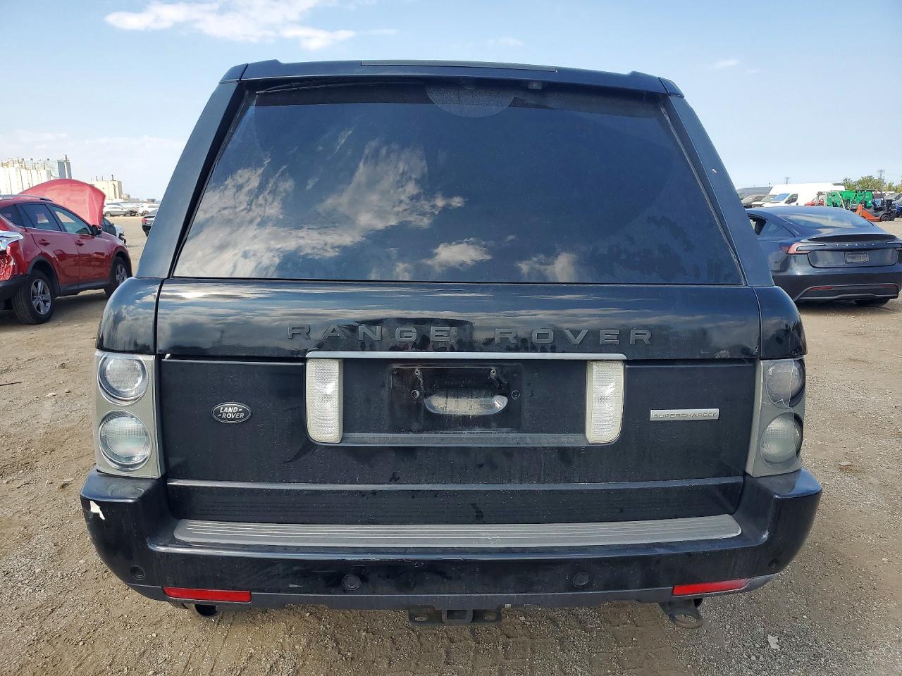 2009 Land Rover Range Rover Supercharged Черный vin: SALMF13419A303468