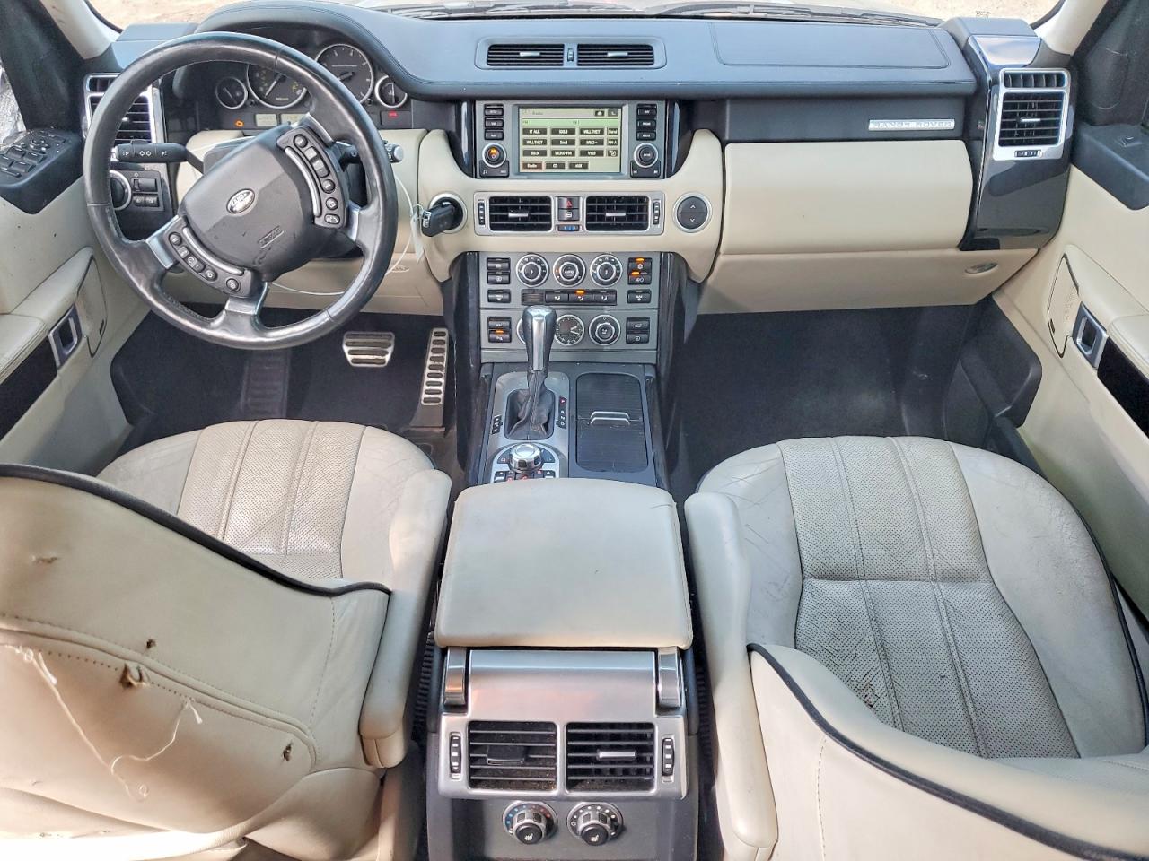 2009 Land Rover Range Rover Supercharged Черный vin: SALMF13419A303468