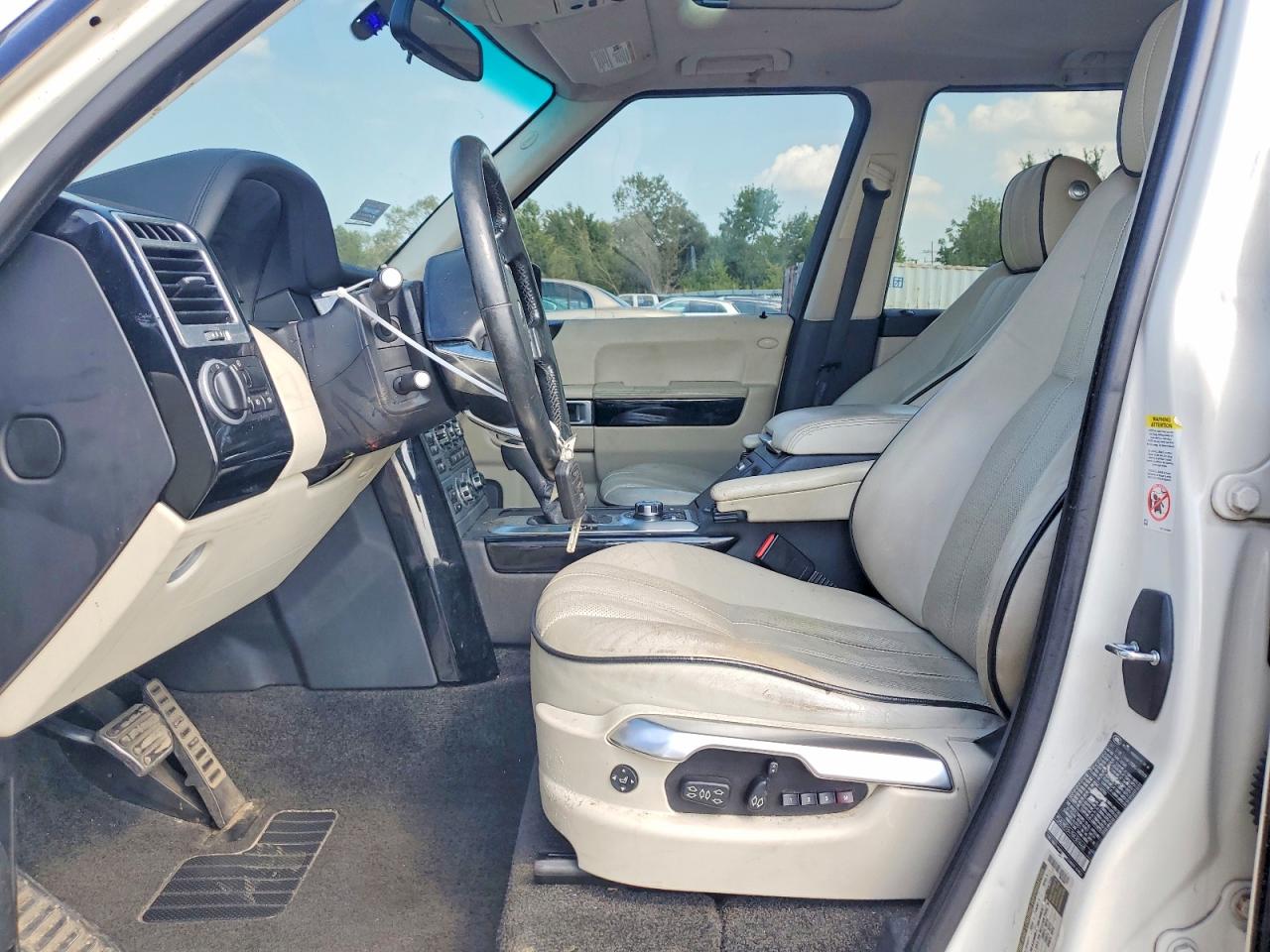 2009 Land Rover Range Rover Supercharged Черный vin: SALMF13419A303468
