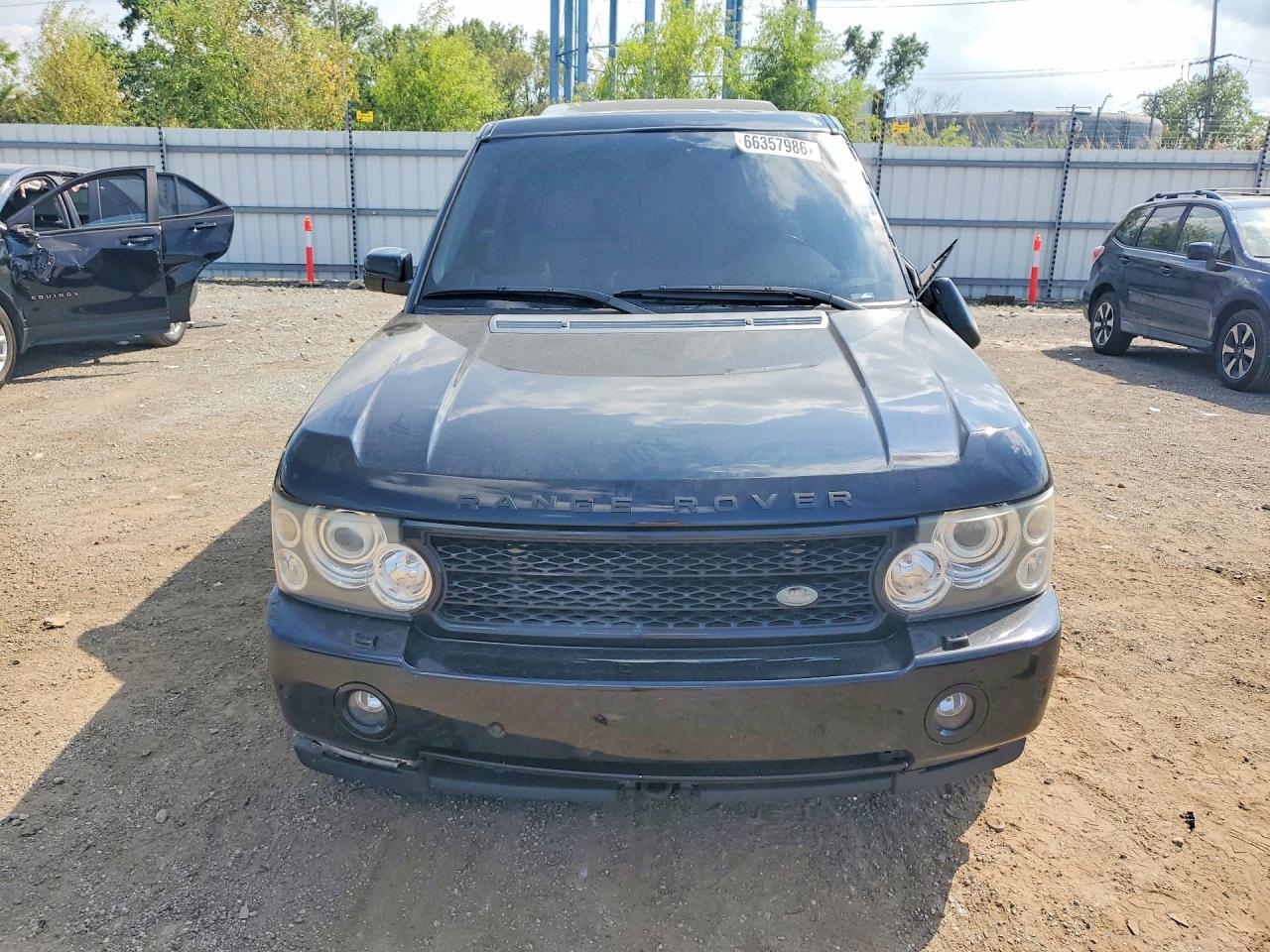 2009 Land Rover Range Rover Supercharged Черный vin: SALMF13419A303468