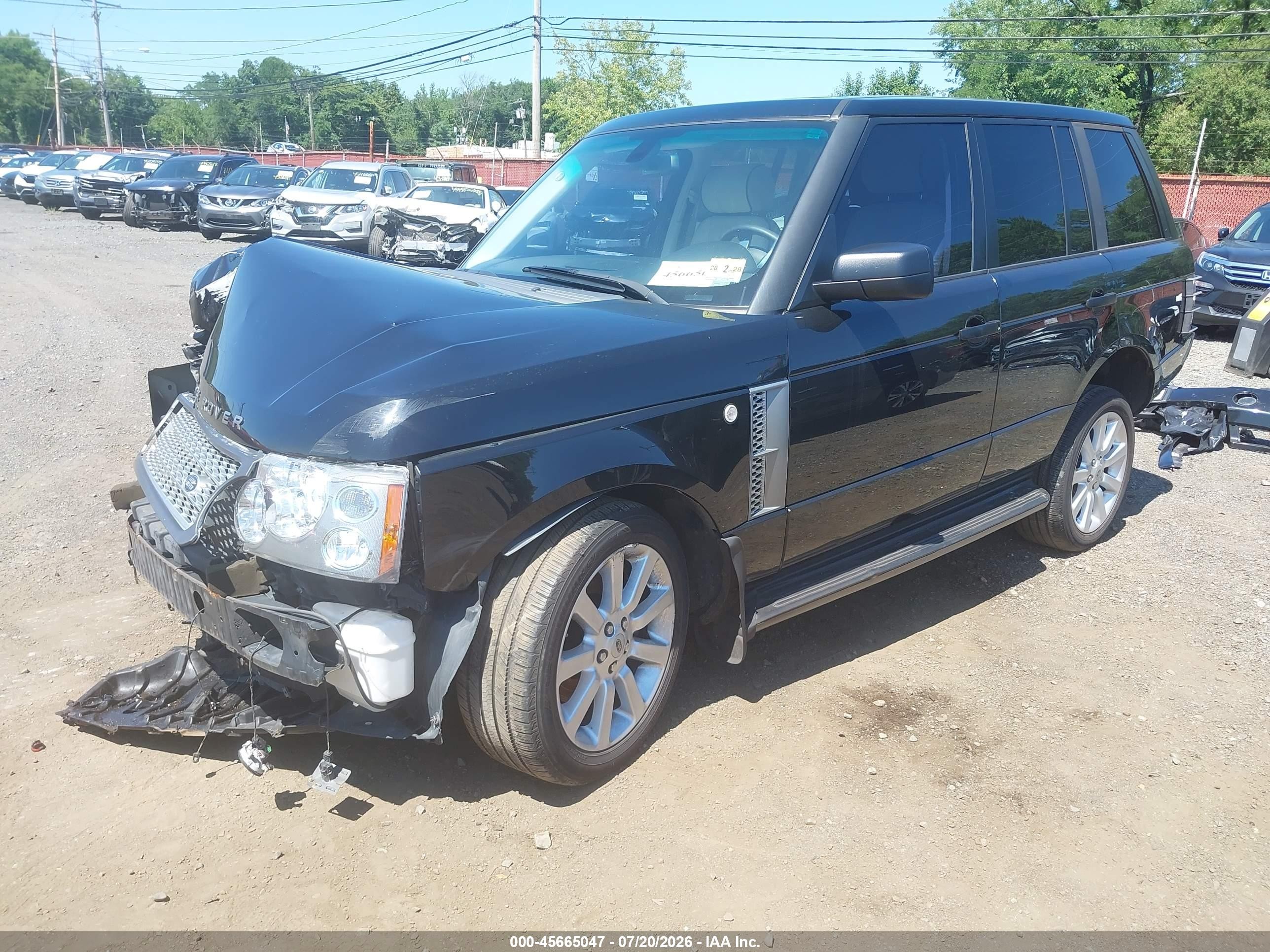 2006 Land Rover Range Rover Supercharged Black vin: SALMF13426A202080
