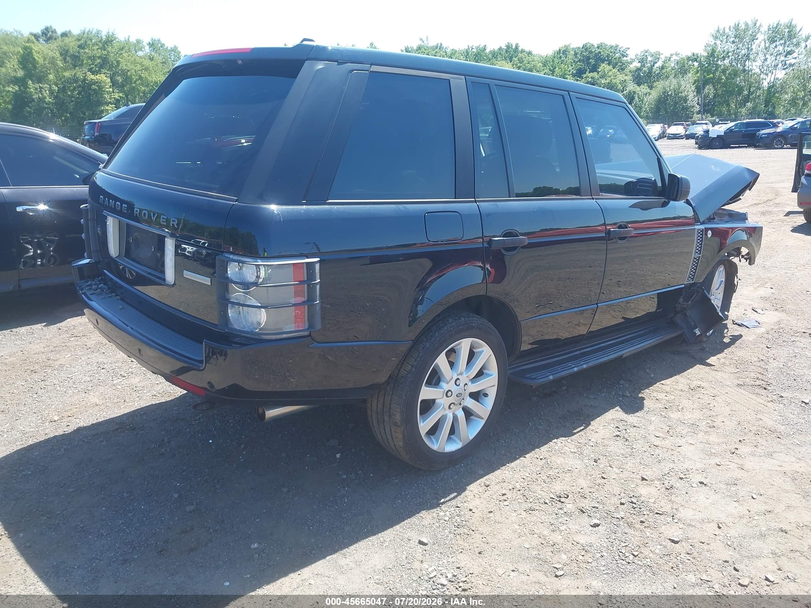 2006 Land Rover Range Rover Supercharged Black vin: SALMF13426A202080