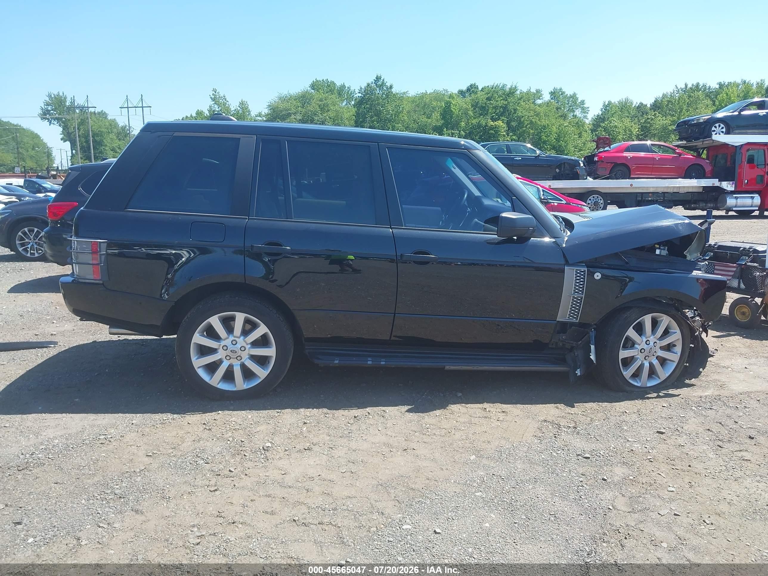 2006 Land Rover Range Rover Supercharged Black vin: SALMF13426A202080