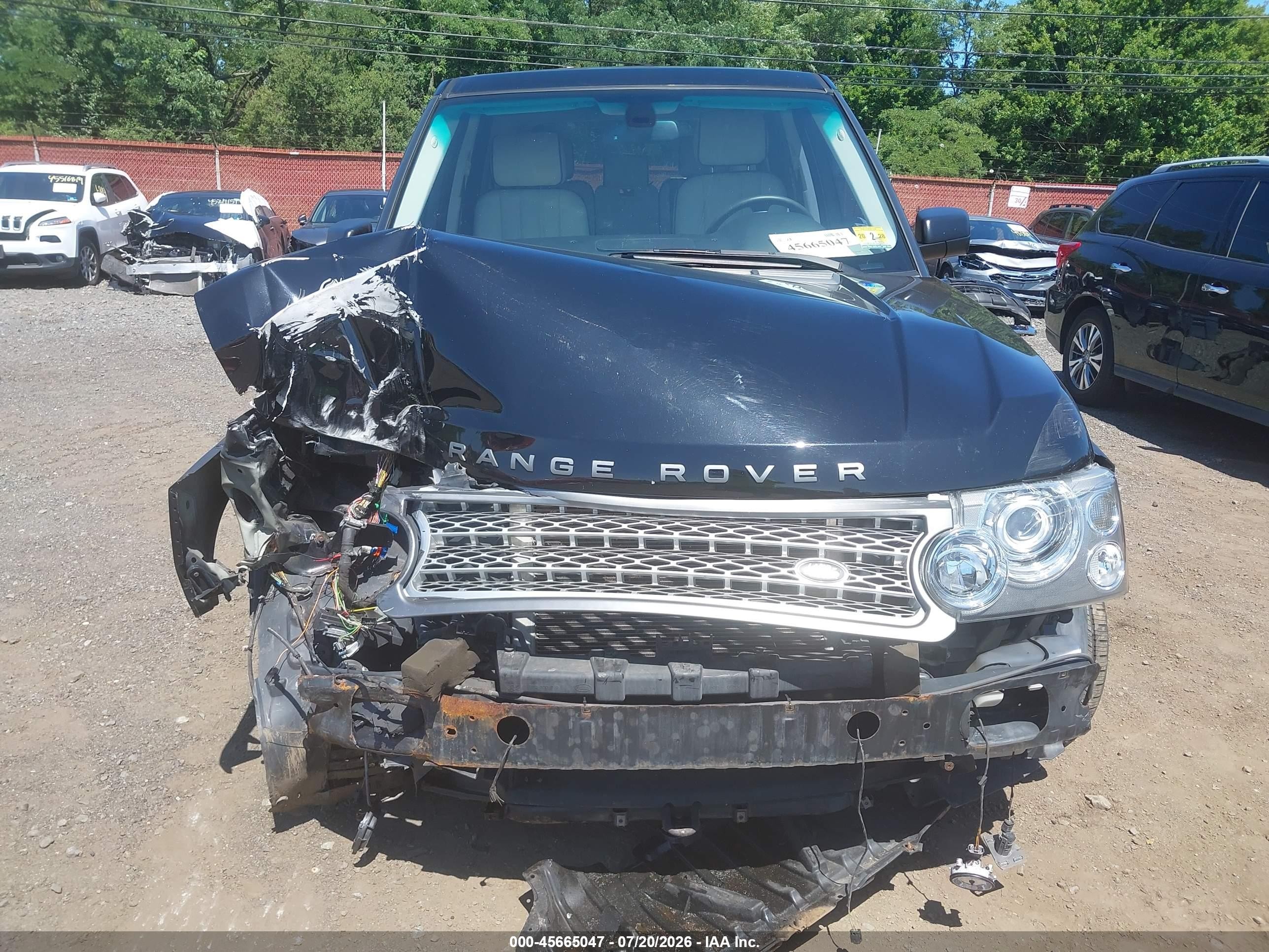 2006 Land Rover Range Rover Supercharged Black vin: SALMF13426A202080