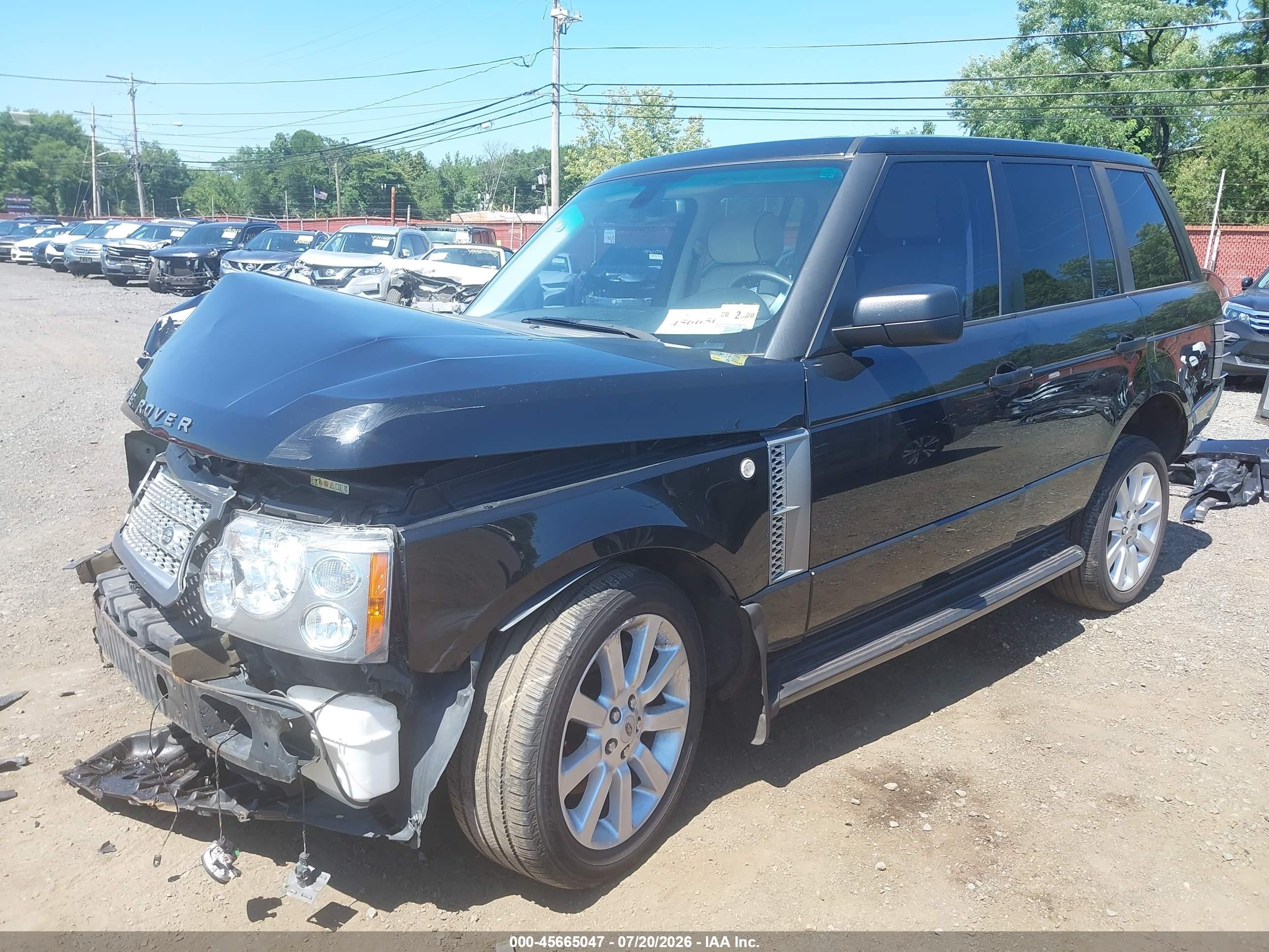 2006 Land Rover Range Rover Supercharged Black vin: SALMF13426A202080
