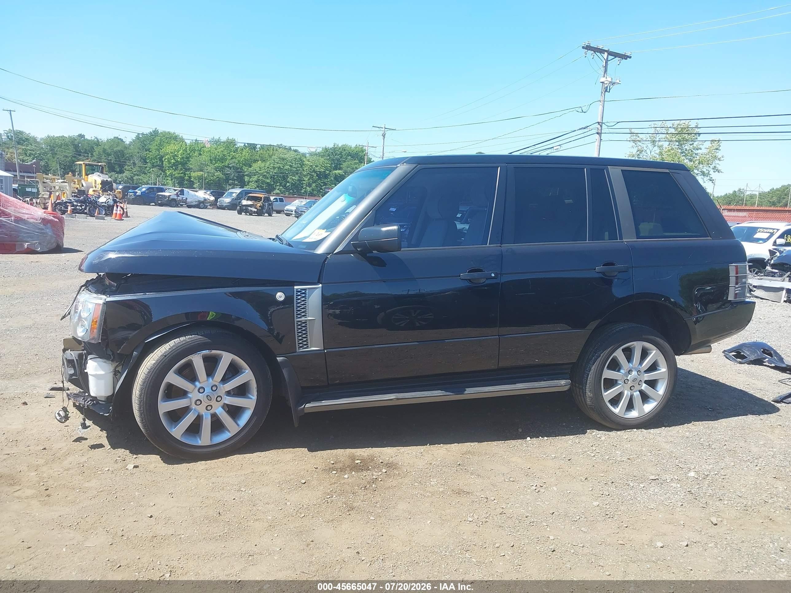 2006 Land Rover Range Rover Supercharged Black vin: SALMF13426A202080