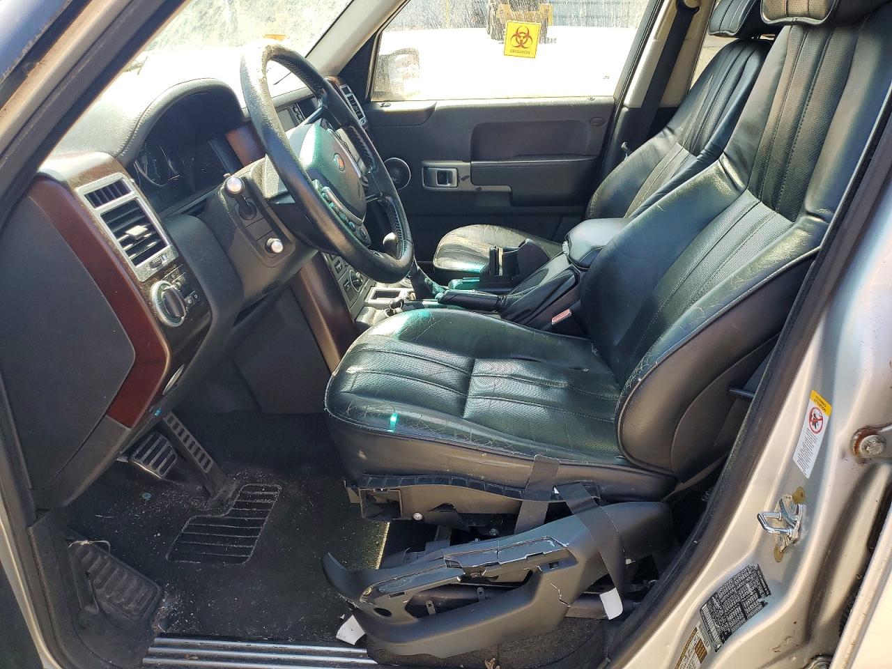 2006 Land Rover Range Rover Supercharged Серебряный vin: SALMF13426A216884