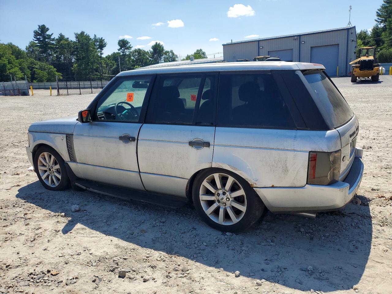 2006 Land Rover Range Rover Supercharged Серебряный vin: SALMF13426A216884
