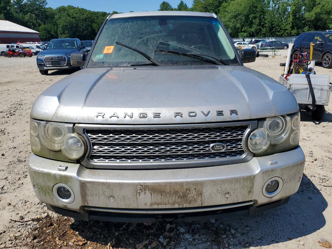 2006 Land Rover Range Rover Supercharged Серебряный vin: SALMF13426A216884