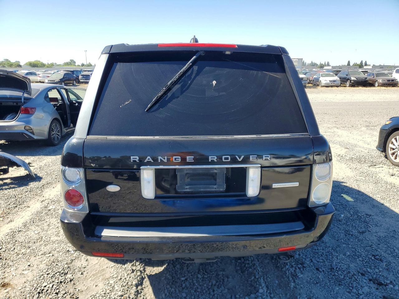 2006 Land Rover Range Rover Supercharged Black vin: SALMF13426A228811