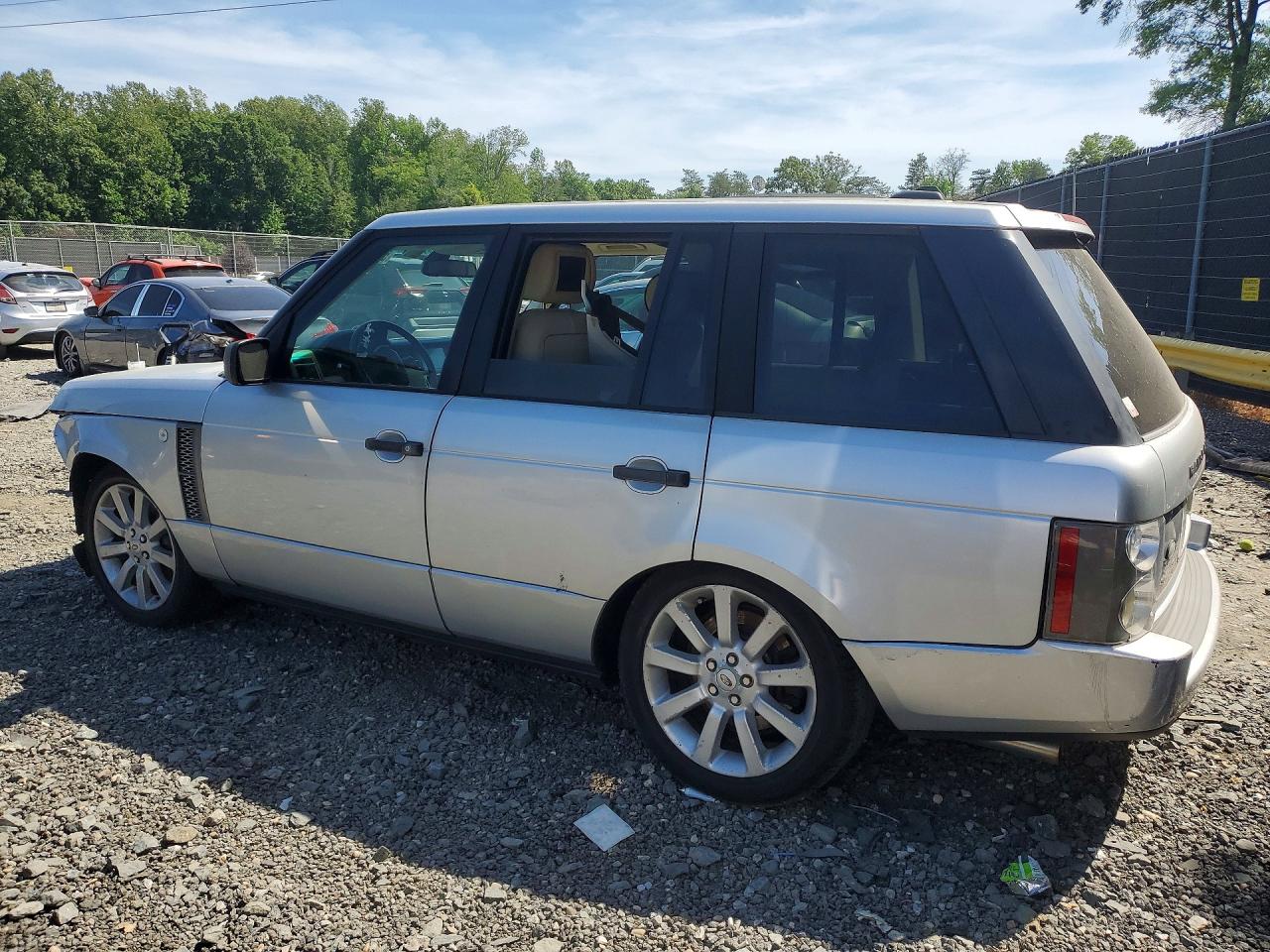 2006 Land Rover Range Rover Supercharged Silver vin: SALMF13436A214772