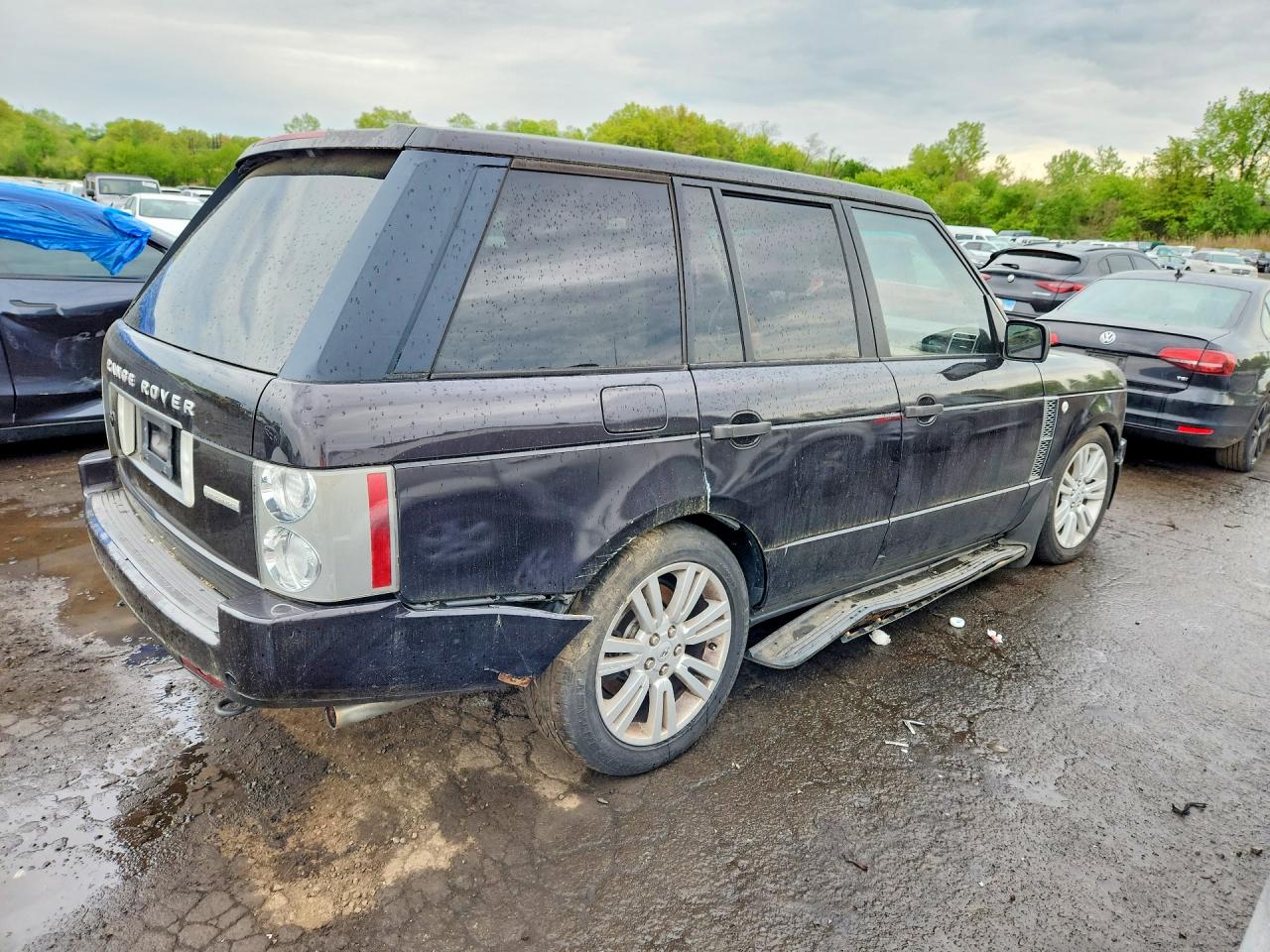 2009 Land Rover Range Rover Black vin: SALMF13439A303620