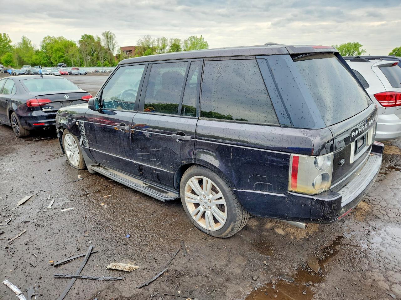 2009 Land Rover Range Rover Black vin: SALMF13439A303620