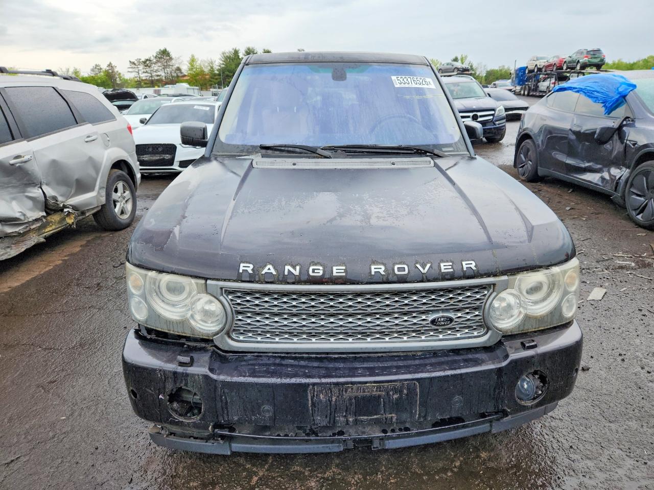 2009 Land Rover Range Rover Black vin: SALMF13439A303620