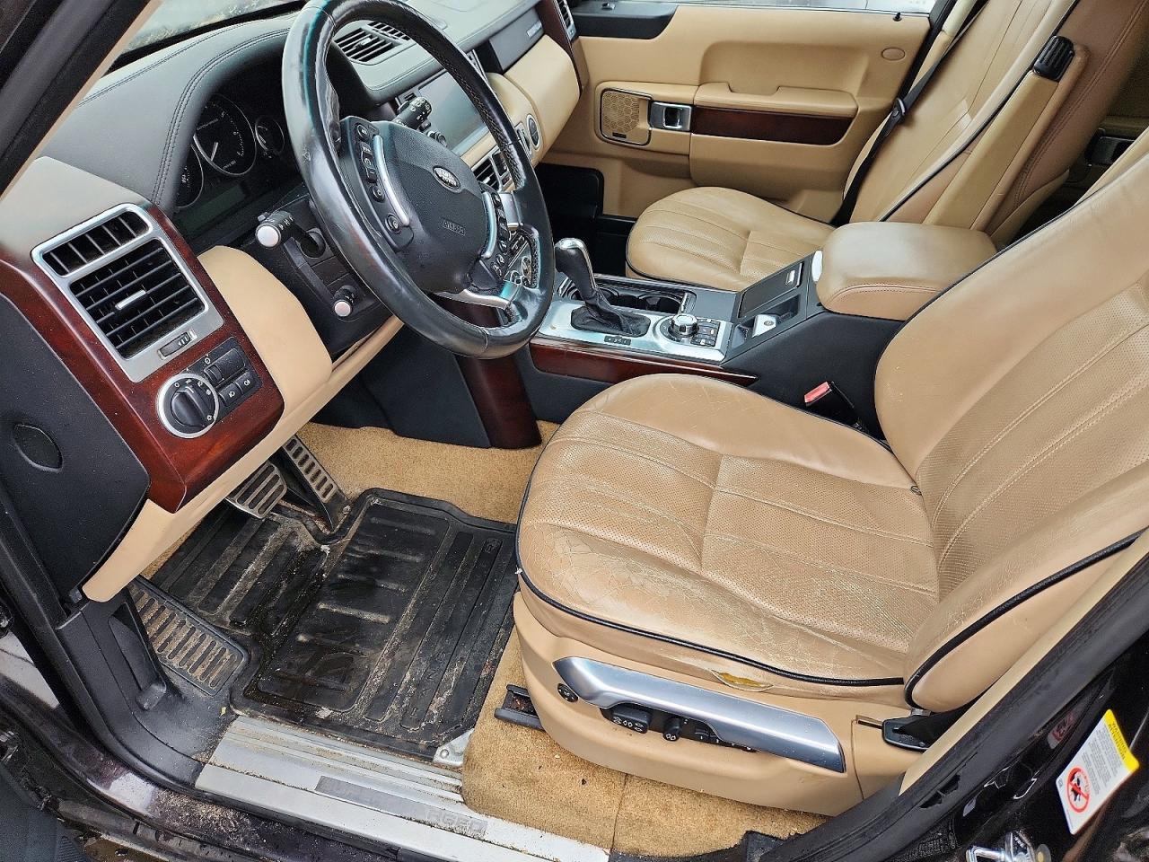 2009 Land Rover Range Rover Black vin: SALMF13439A303620