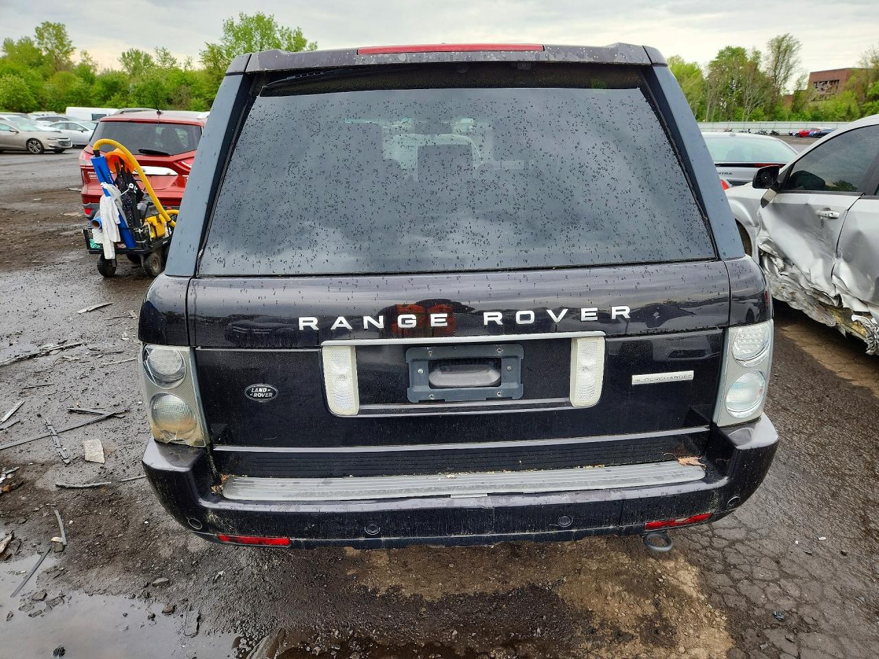 2009 Land Rover Range Rover Black vin: SALMF13439A303620