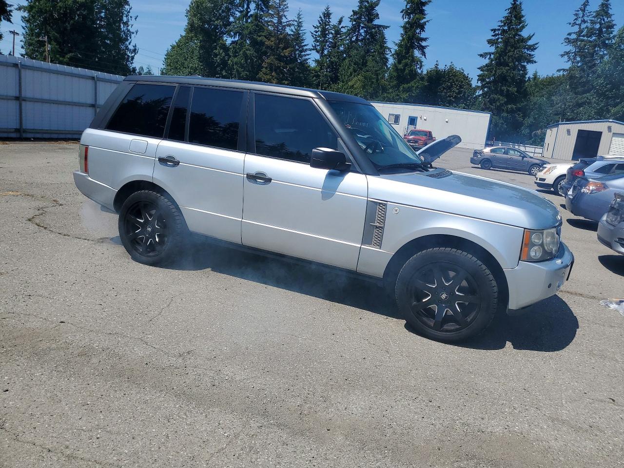 2006 Land Rover Range Rover Supercharged Silver vin: SALMF13446A225862