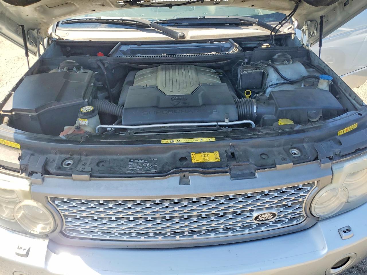 2006 Land Rover Range Rover Supercharged Silver vin: SALMF13446A225862