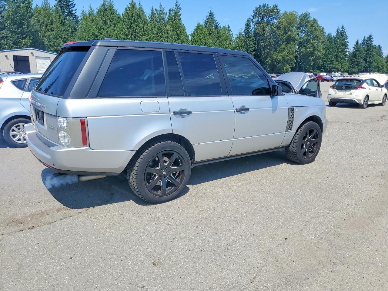 2006 Land Rover Range Rover Supercharged Silver vin: SALMF13446A225862