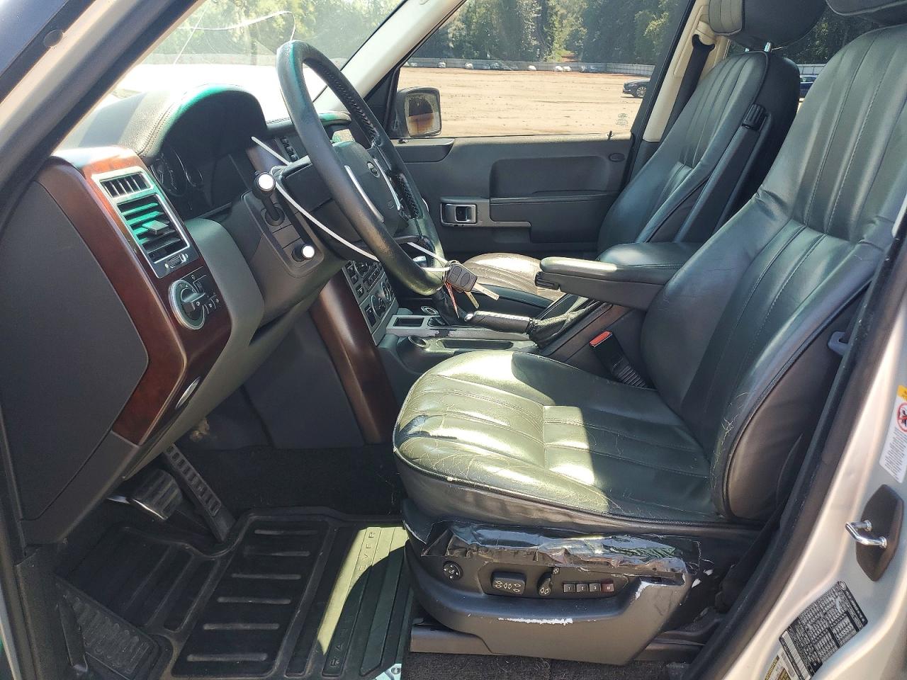 2006 Land Rover Range Rover Supercharged Silver vin: SALMF13446A225862