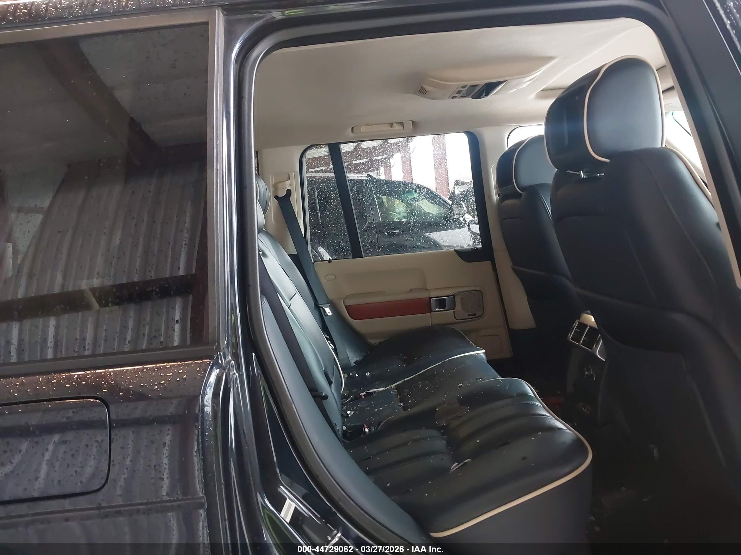 2007 Land Rover Range Rover Supercharged Blue vin: SALMF13447A261360