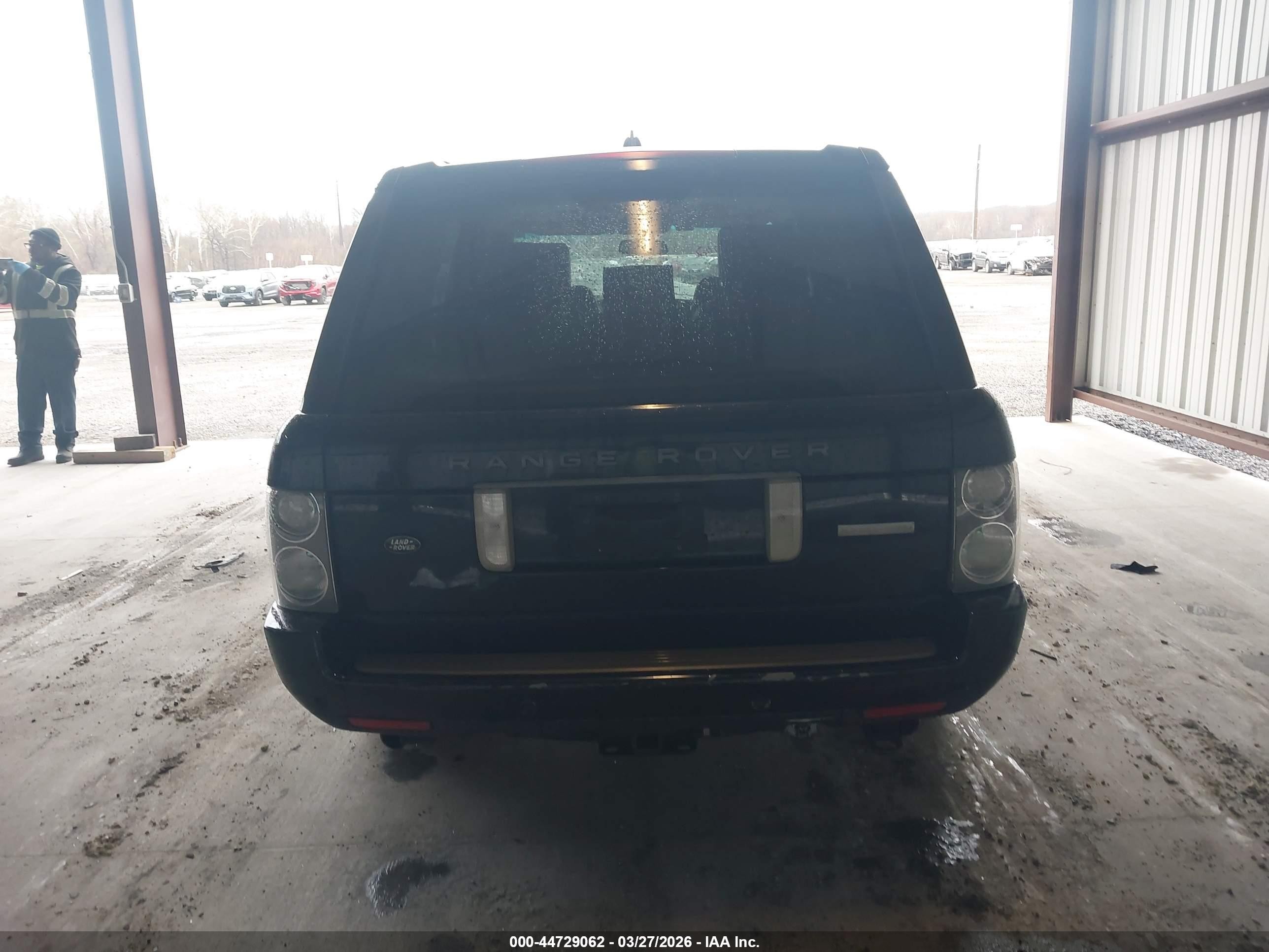 2007 Land Rover Range Rover Supercharged Blue vin: SALMF13447A261360