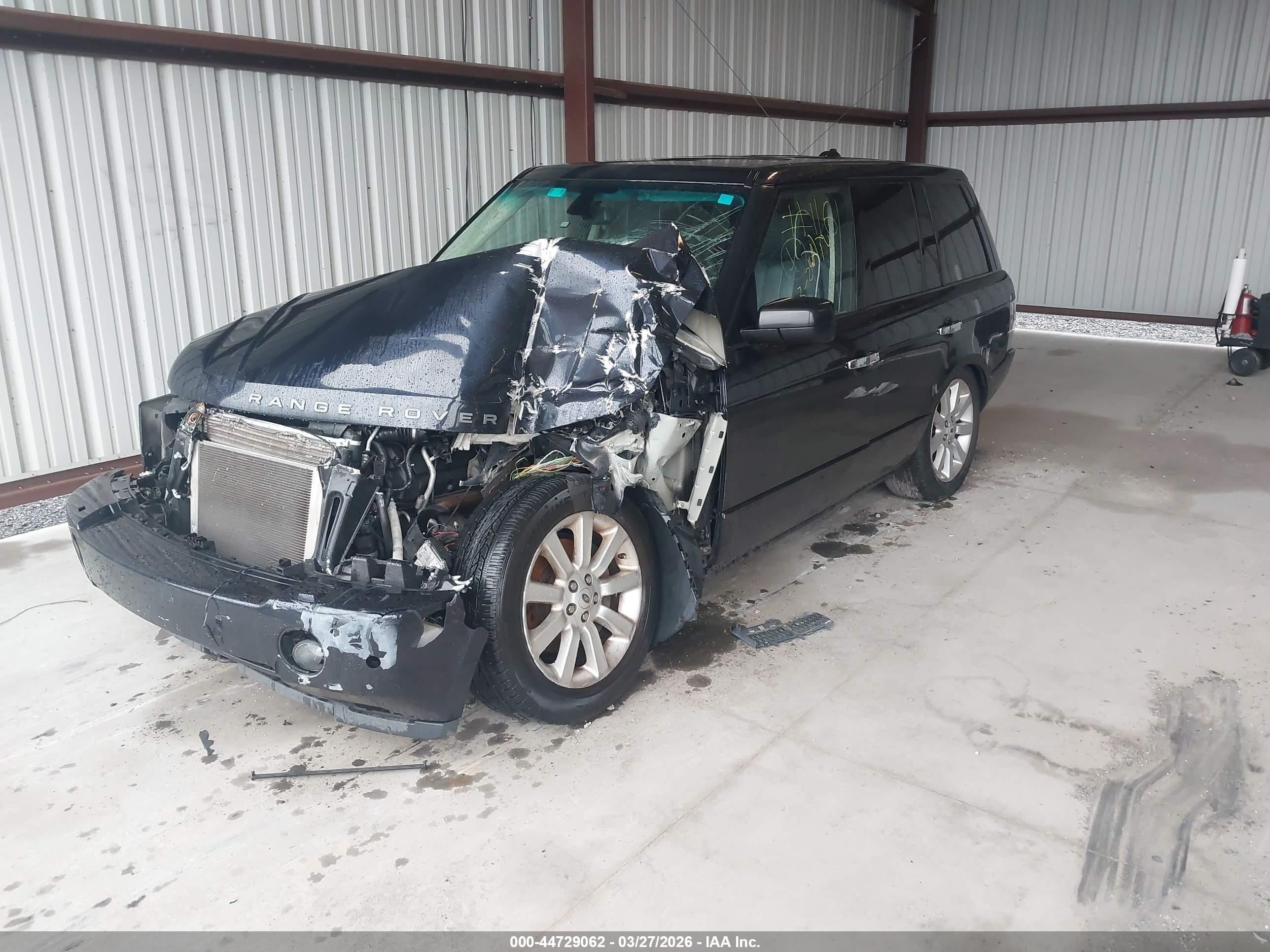 2007 Land Rover Range Rover Supercharged Blue vin: SALMF13447A261360