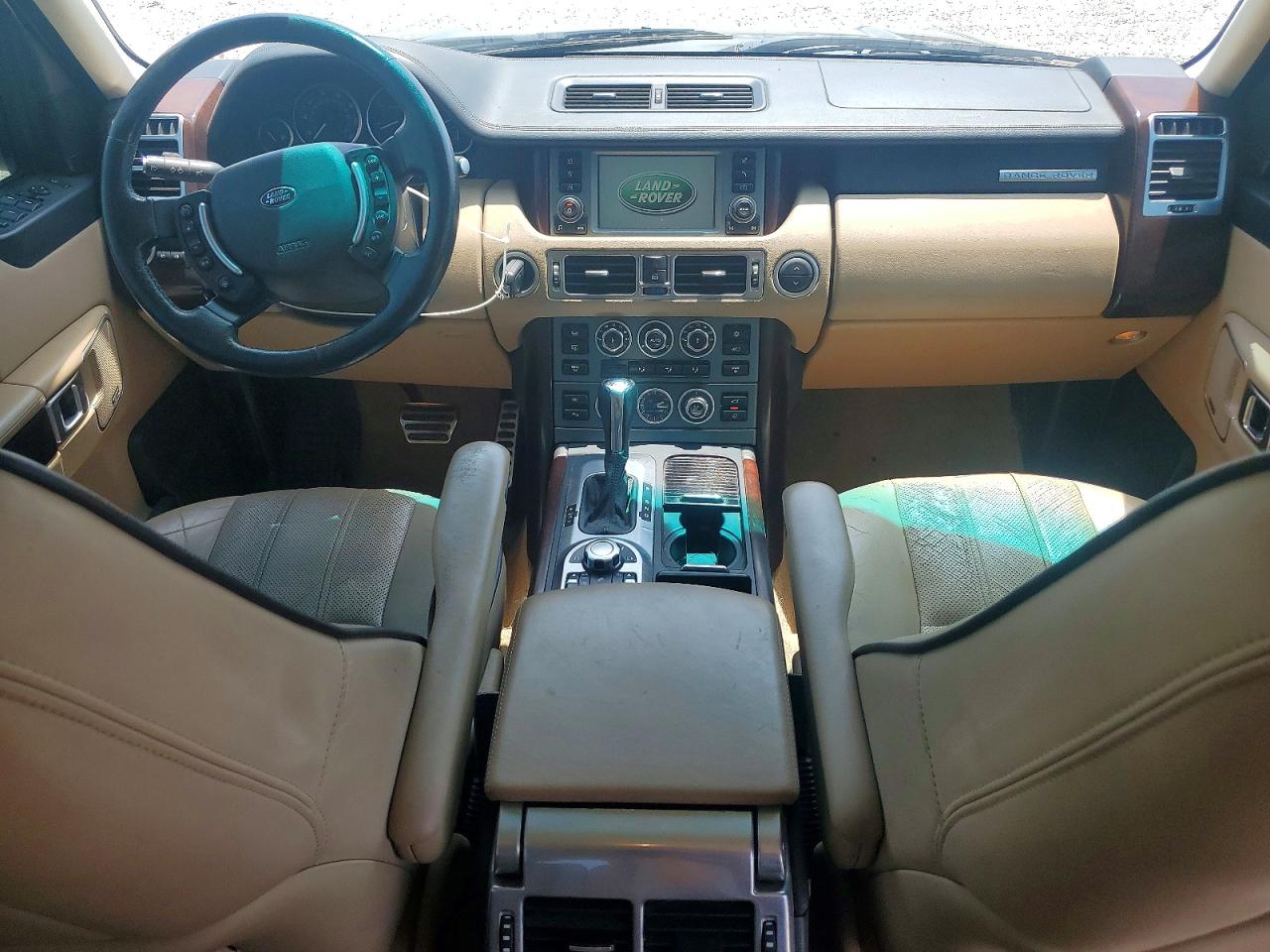 2008 Land Rover Range Rover Supercharged Blue vin: SALMF13458A263667