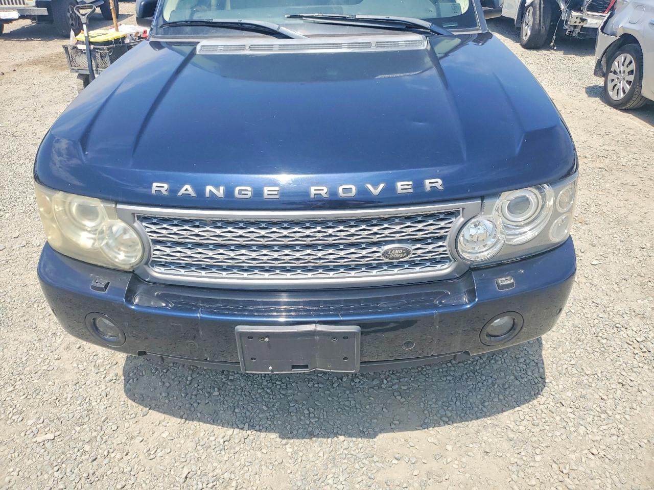 2008 Land Rover Range Rover Supercharged Blue vin: SALMF13458A263667