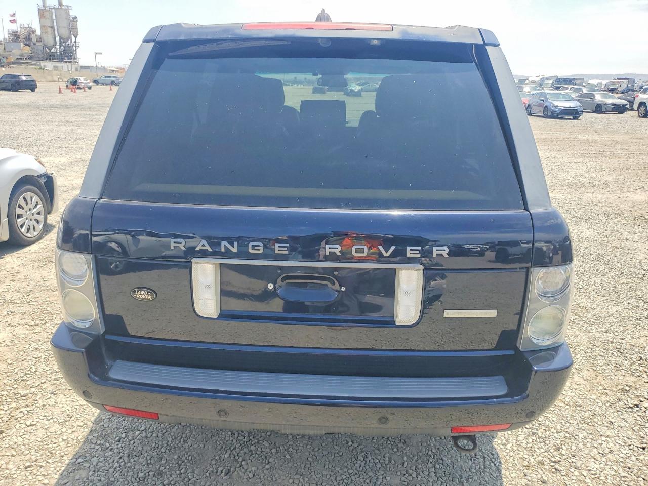 2008 Land Rover Range Rover Supercharged Blue vin: SALMF13458A263667