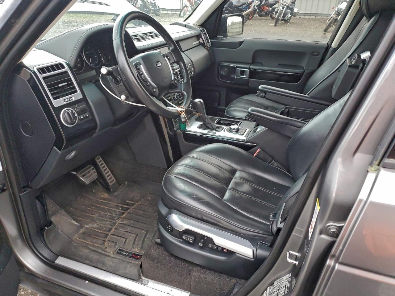 2008 Land Rover Range Rover Supercharged Gray vin: SALMF13458A284955