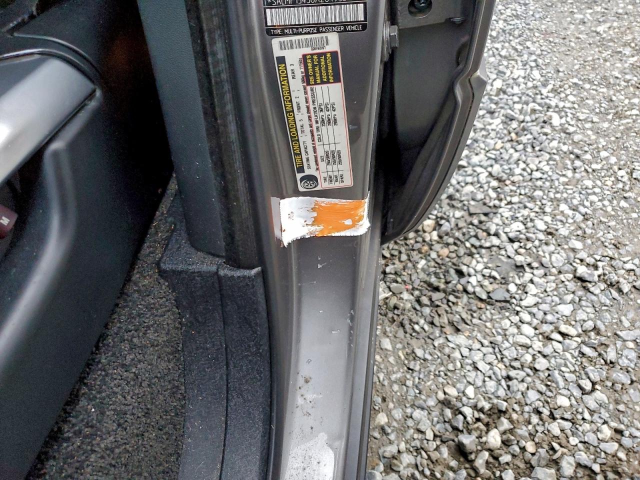 2008 Land Rover Range Rover Supercharged Gray vin: SALMF13458A284955