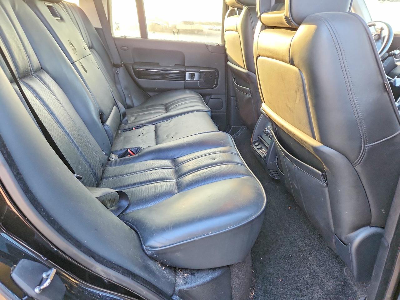 2008 Land Rover Range Rover Supercharged Black vin: SALMF13458A294921