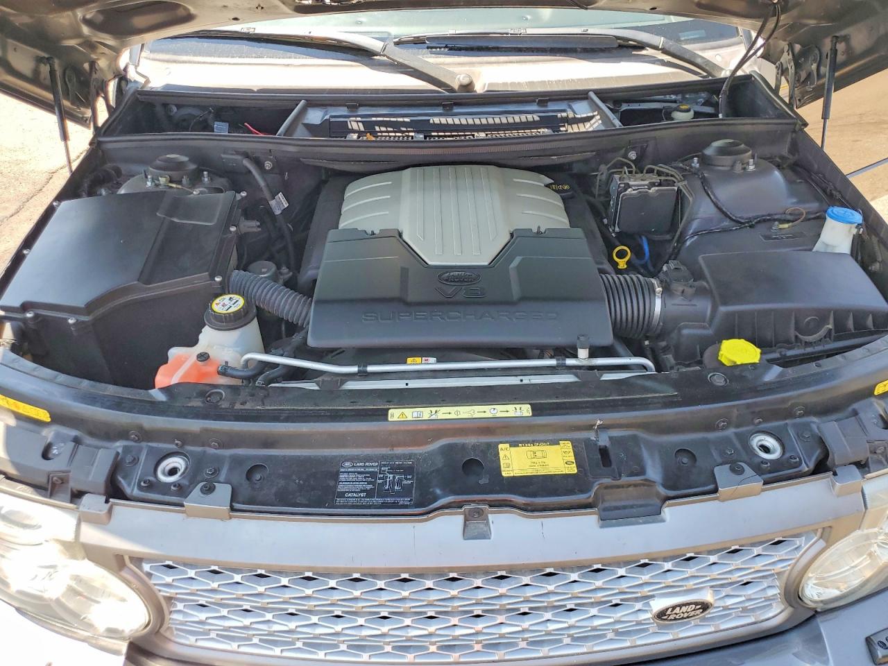 2006 Land Rover Range Rover Supercharged Gray vin: SALMF13466A232327