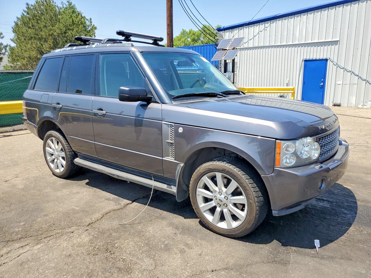2006 Land Rover Range Rover Supercharged Gray vin: SALMF13466A232327