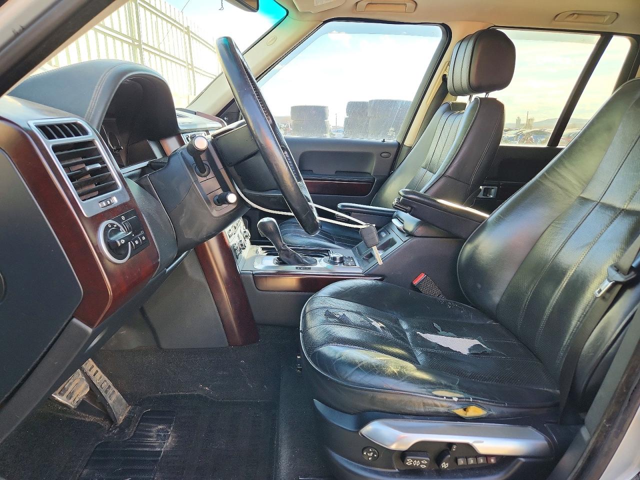 2007 Land Rover Range Rover Supercharged Серебряный vin: SALMF13467A241708