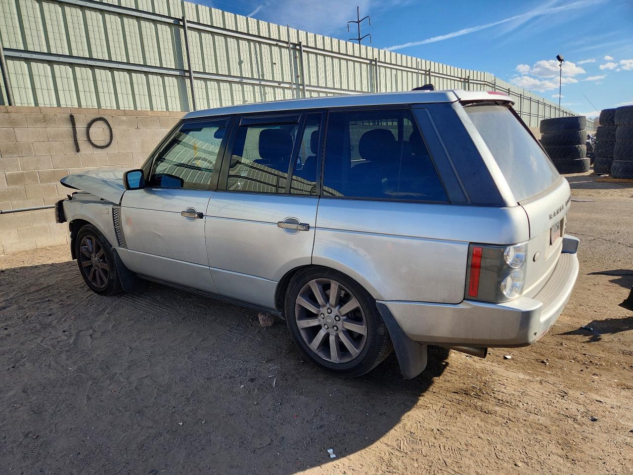 2007 Land Rover Range Rover Supercharged Серебряный vin: SALMF13467A241708