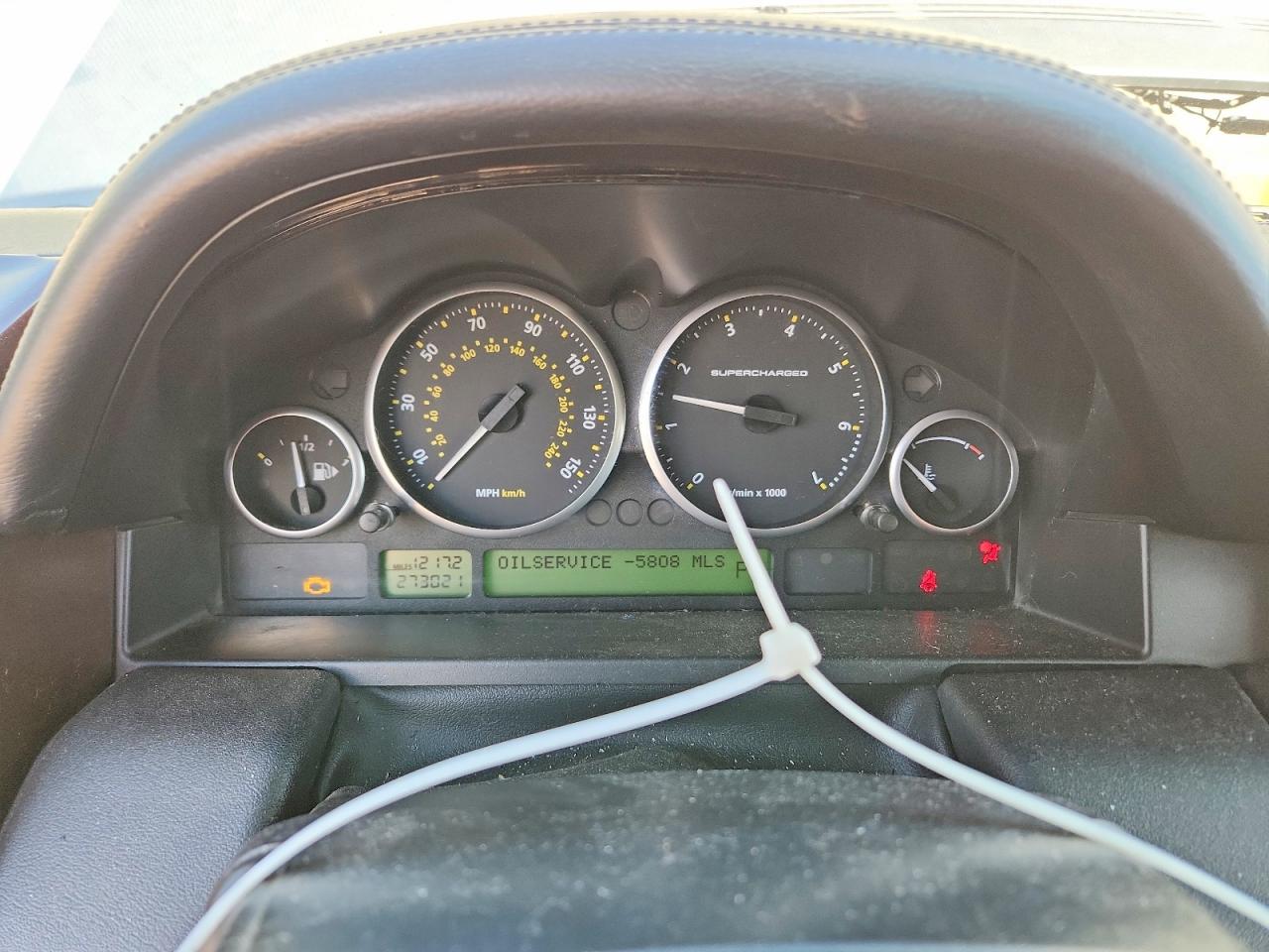2007 Land Rover Range Rover Supercharged Серебряный vin: SALMF13467A241708