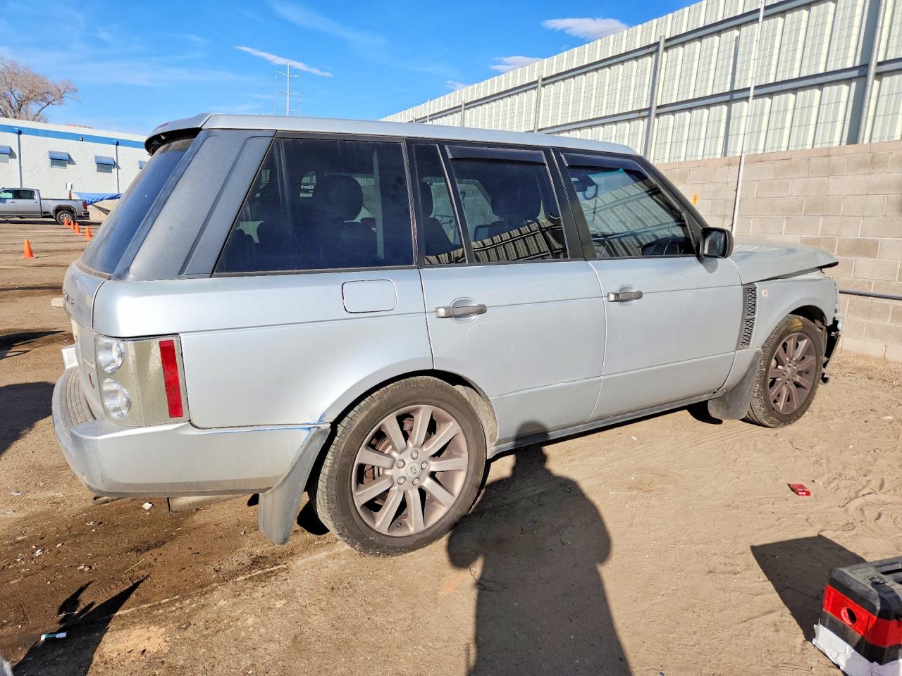 2007 Land Rover Range Rover Supercharged Серебряный vin: SALMF13467A241708