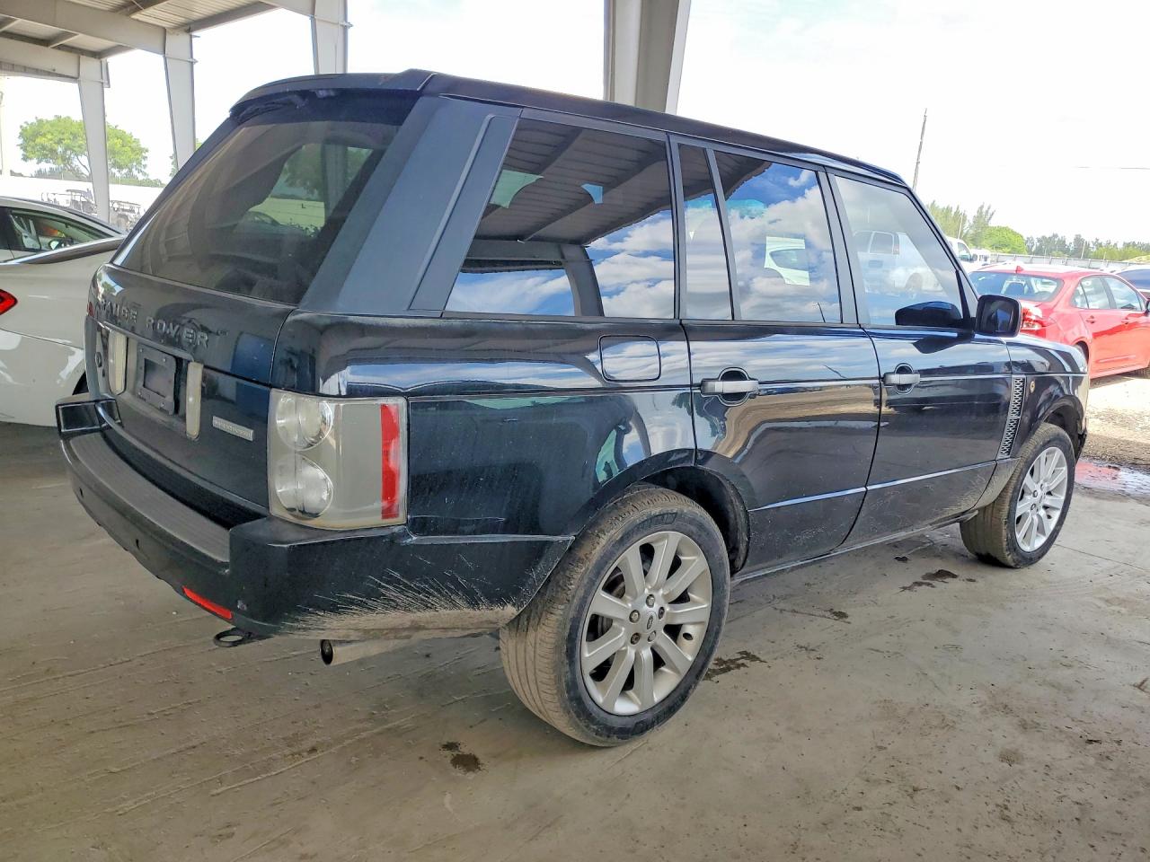 2008 Land Rover Range Rover Supercharged Black vin: SALMF13478A294760