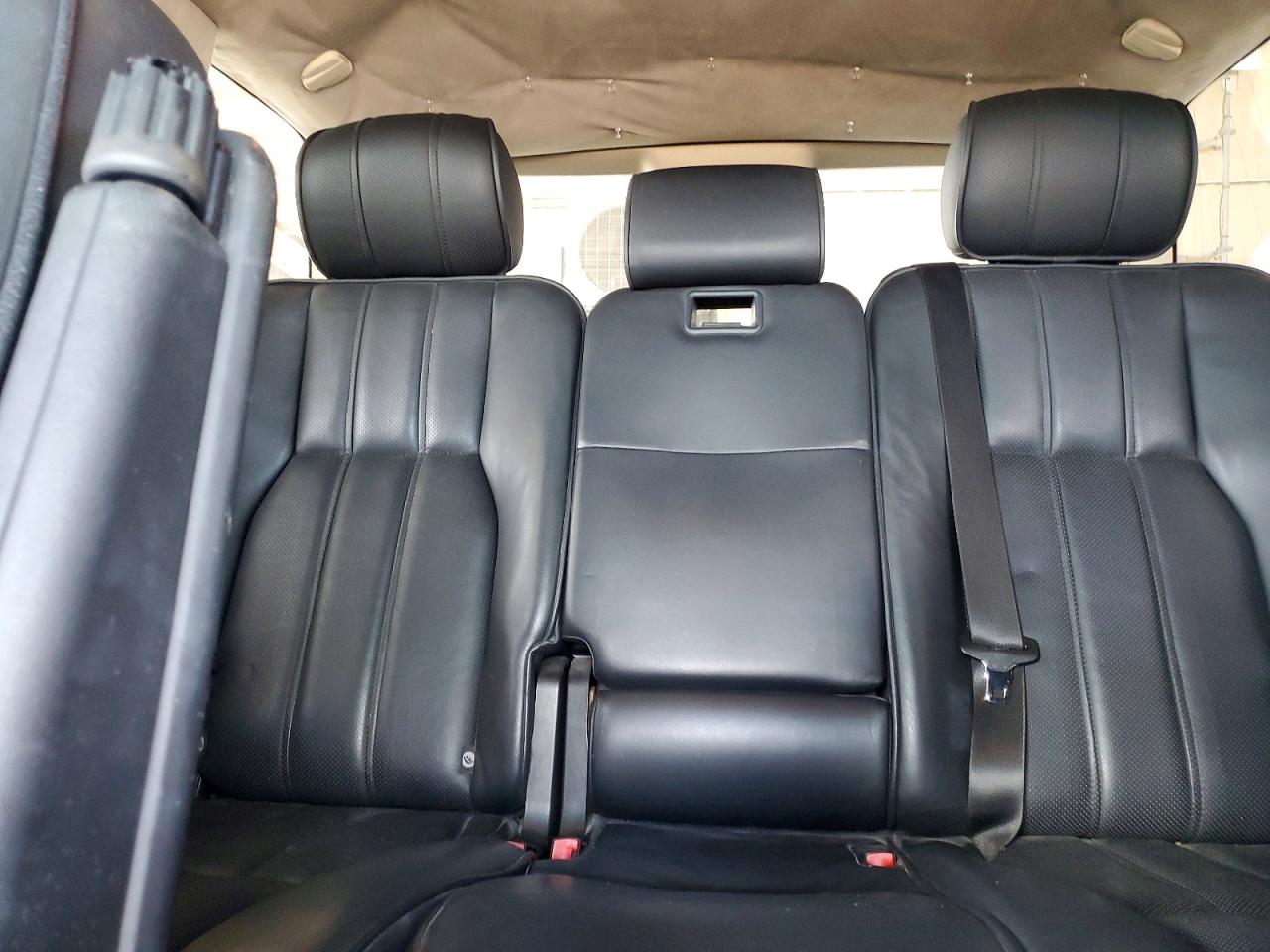 2008 Land Rover Range Rover Supercharged Black vin: SALMF13478A294760