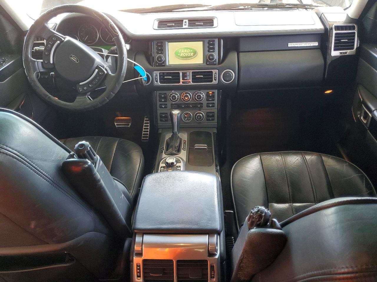 2008 Land Rover Range Rover Supercharged Black vin: SALMF13478A294760