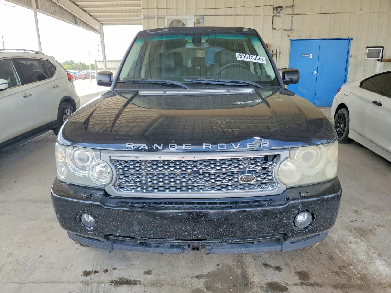 2008 Land Rover Range Rover Supercharged Black vin: SALMF13478A294760