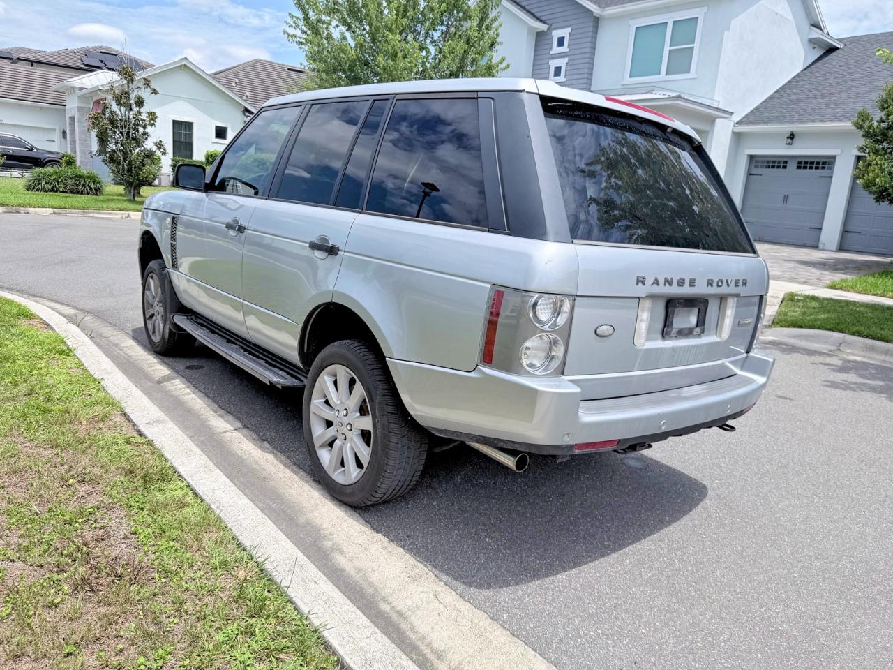 2006 Land Rover Range Rover Supercharged Silver vin: SALMF13486A235827